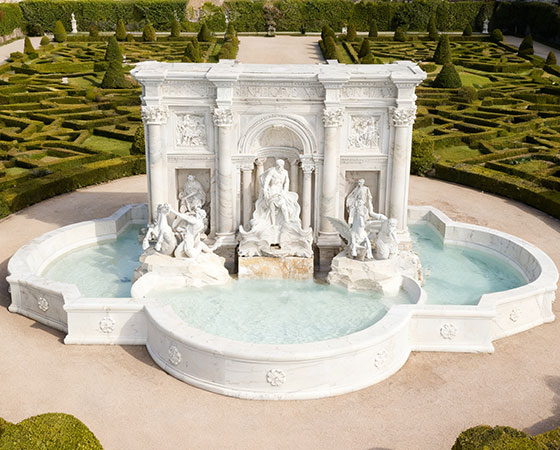Factory-direct marble fountain replica for wholesale order