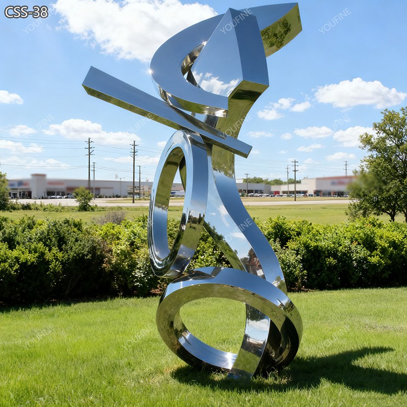 Modern metal abstract sculpture factory direct